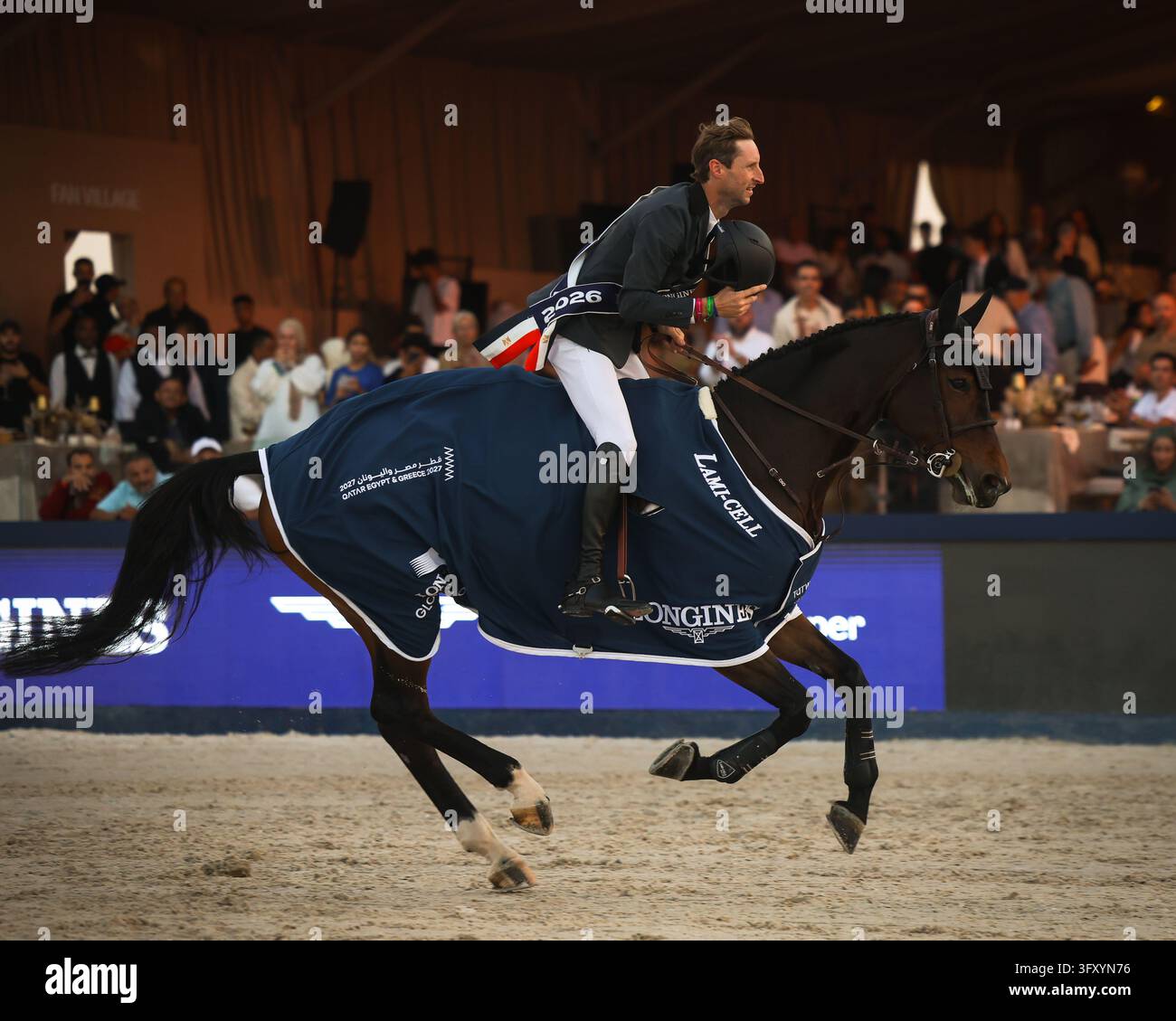 Cairo, Egypt. 24th Oct, 2026. Pieter Devos on Casual DV Z at the Grand ...