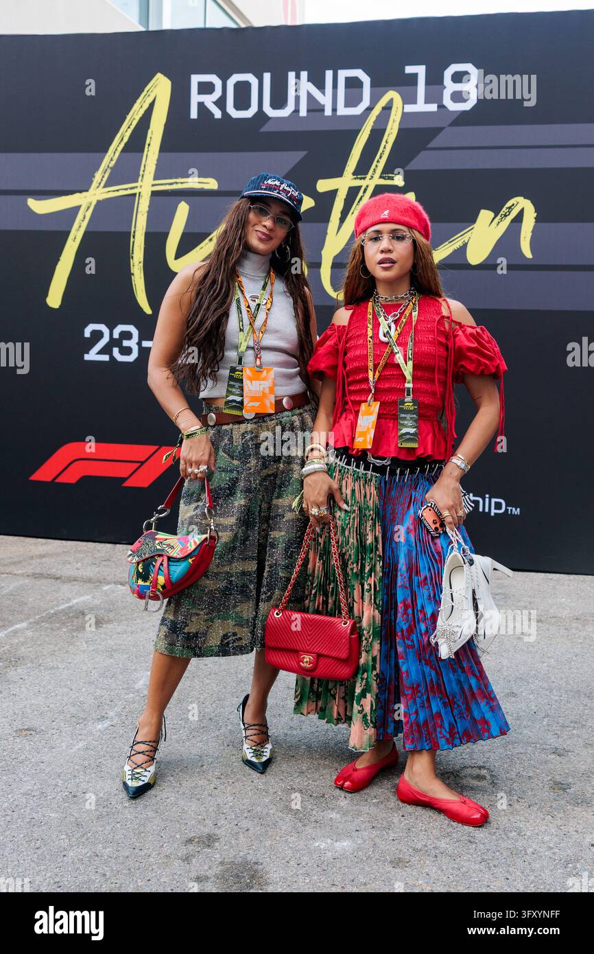 Austin, Texas, United States. 24th October 2026. Chelsea H and Aimee ...