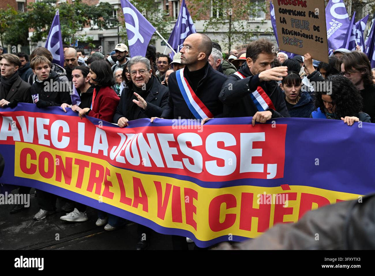 French leftist party La France Insoumise (LFI) candidate in France's ...