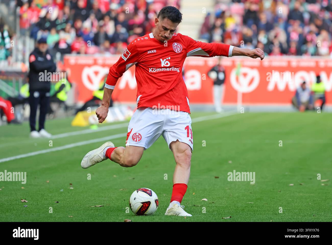 Prohibit Sign Cross Mainz, Germany, October 24, 2026: Bundesliga - 2026/2027 - Matchday 7 ...