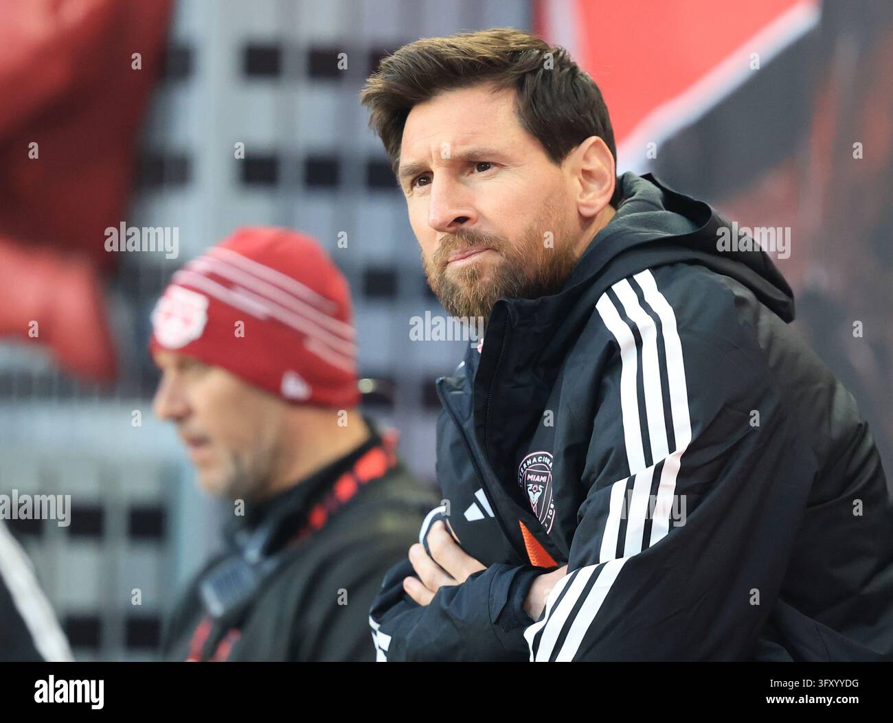 Red Before Vector Inter Miami CF forward Leo Messi (10) before the regular season MLS ...