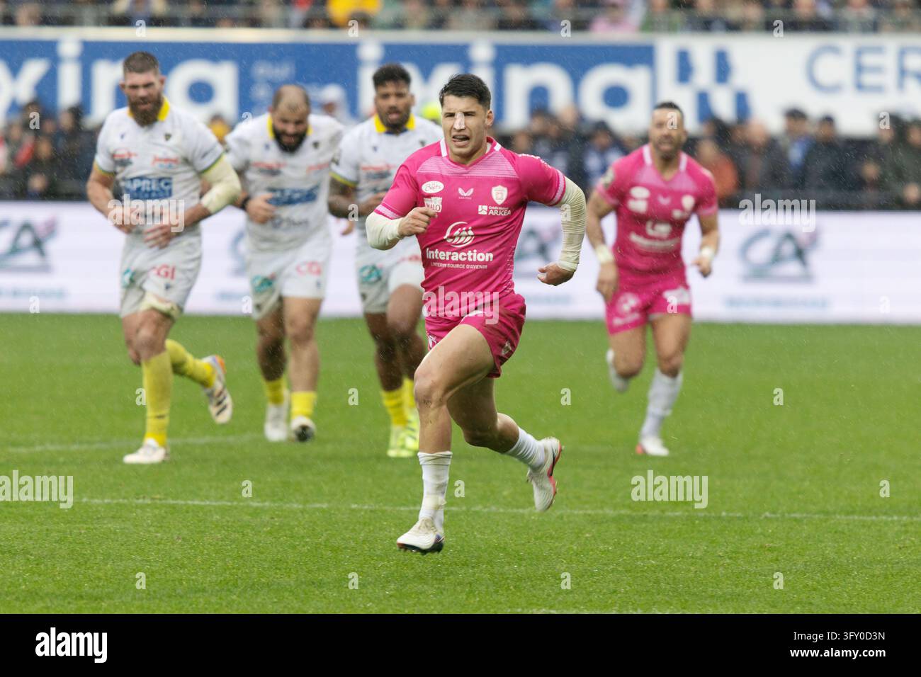 Asm Stuff Paul Surano of Vannes during the French championship Top 14 rugby union ...