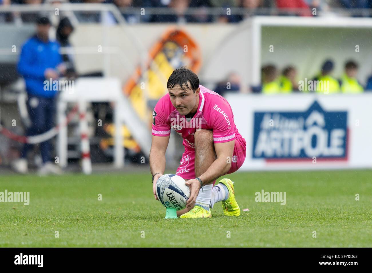 Asm Stuff Jean Cotarmanac'h of Vannes during the French championship Top 14 rugby ...