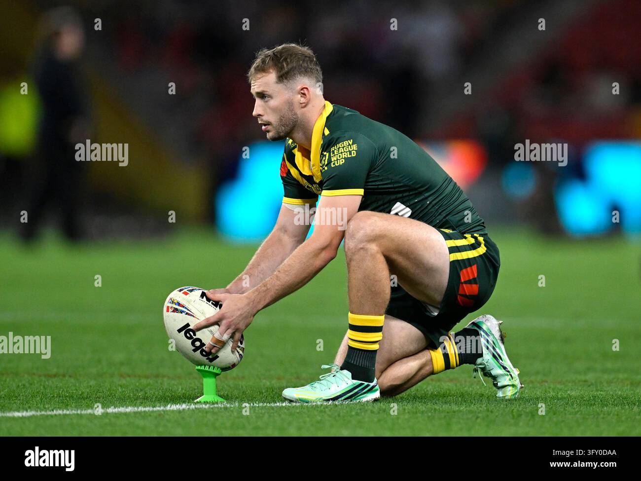 Sam Walker Html Sam Walker of Australia warms up prior to the Men's Rugby League World ...