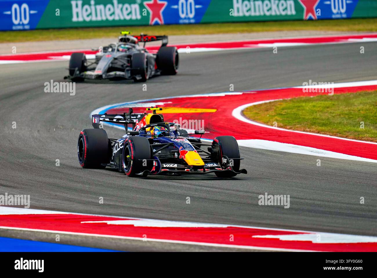 Fra Formel Isack Hadjar (FRA), Oracle Red Bull Racing, #6 USA, Formel 1 ...