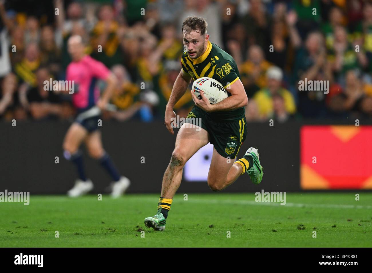 Sam Walker Html Sam Walker of Australia scores a try during the Men's Rugby League ...