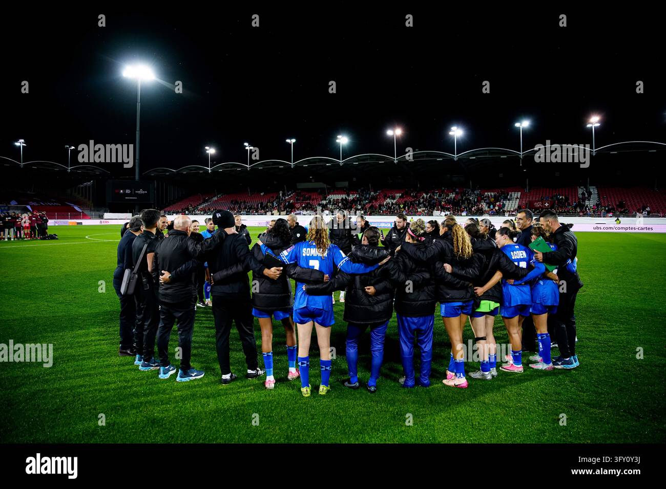 SION, SWITZERLAND - OCTOBER 13: Israel after the FIFA Women´s World Cup ...