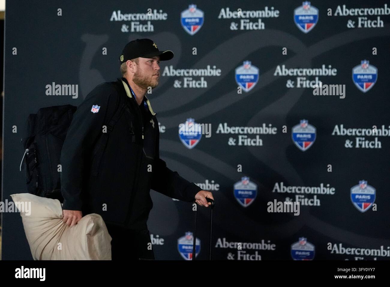 Ryan Wright New Orleans Saints punter Ryan Wright (17) arrives for an NFL football ...