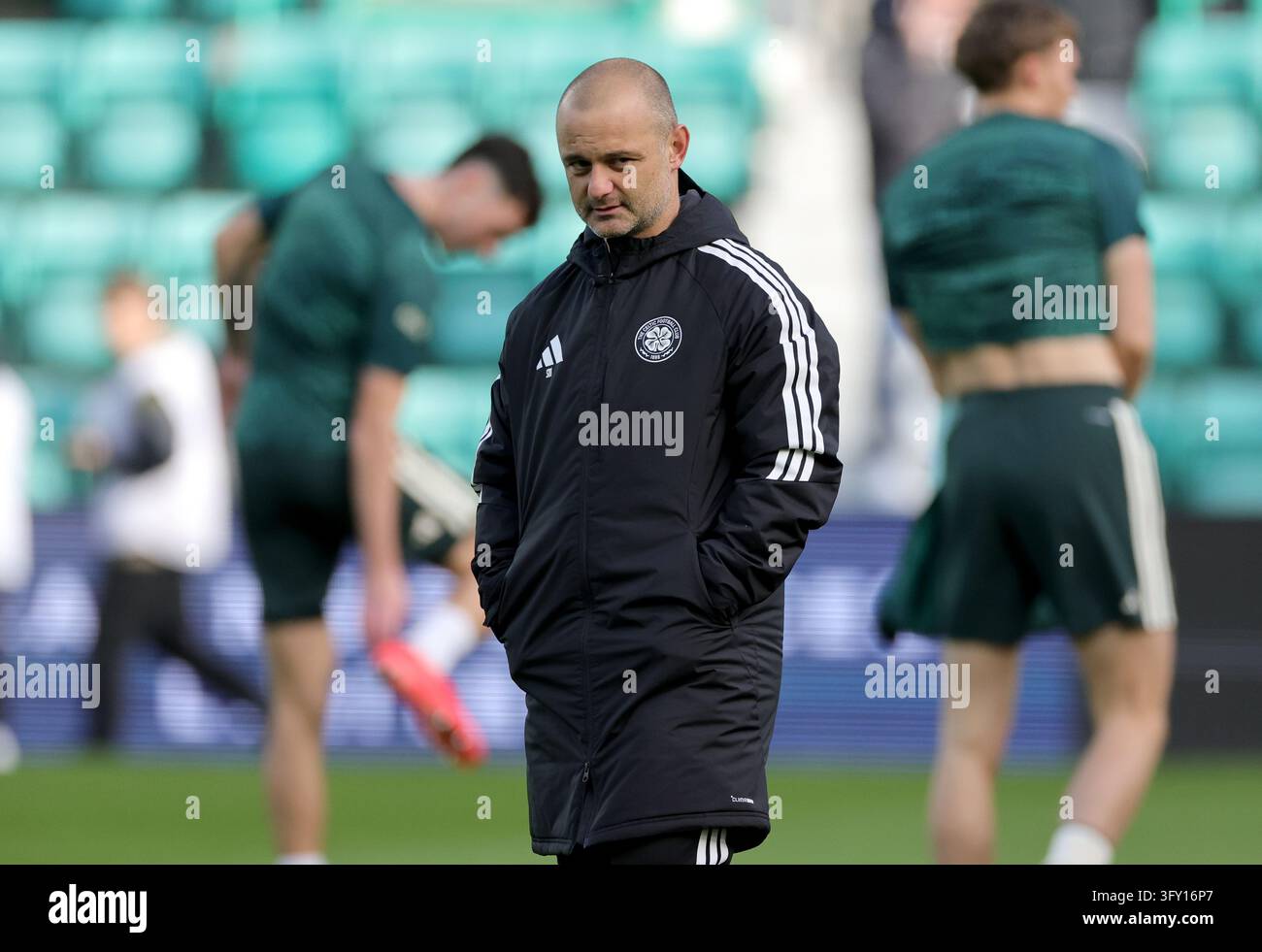 Celtic assistant manager Shaun Maloney before the William Hill ...