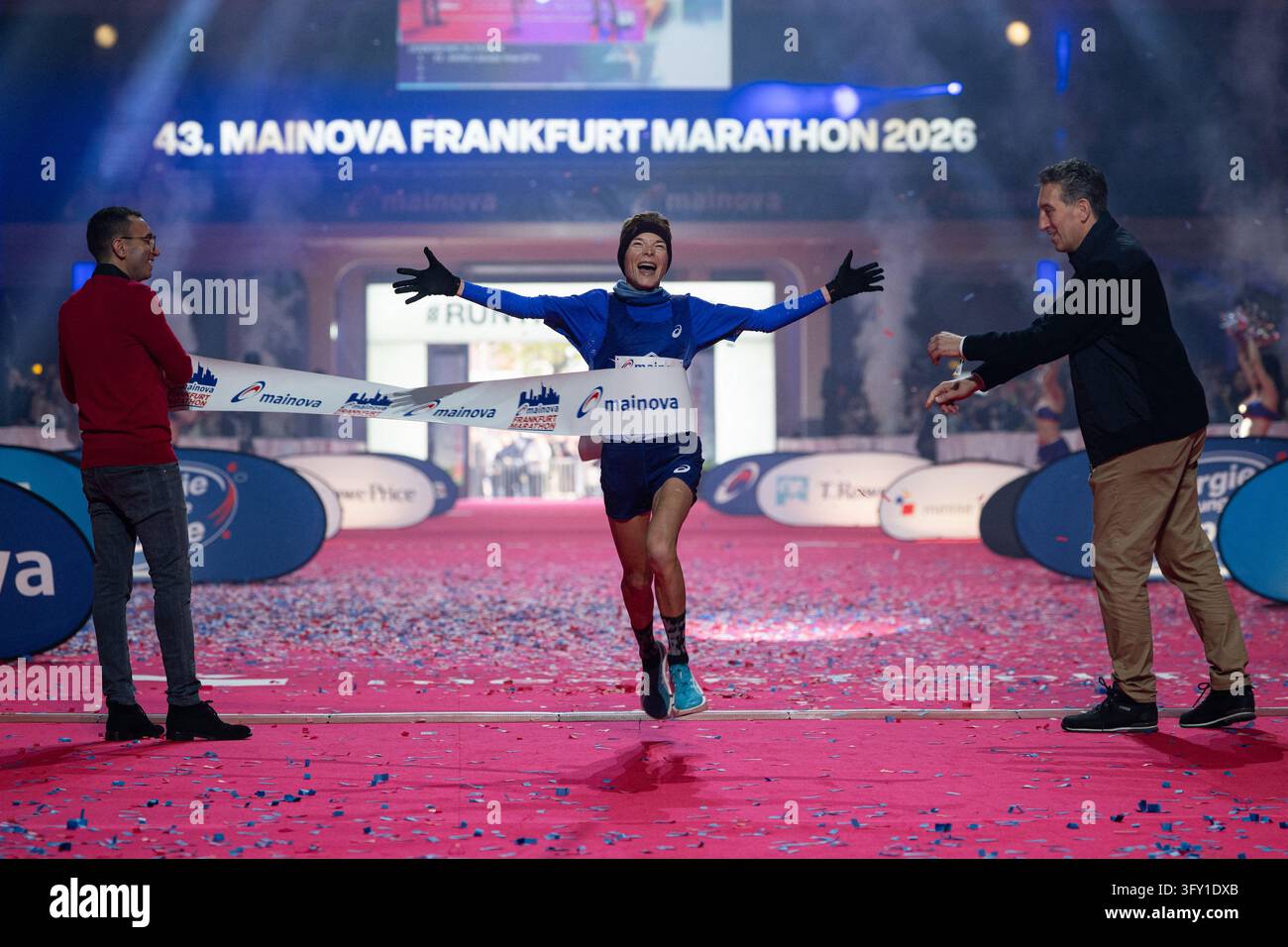 25 October 2026, Hesse, Frankfurt am Main: Track and Field: Marathon ...