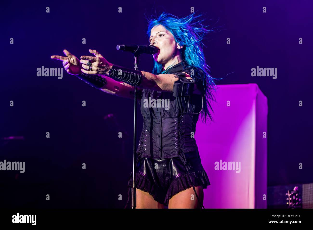 Simple Communiations Plan Image Milan Italy. 24th oct 2026. The American singer-songwriter CHARLOTTE ...