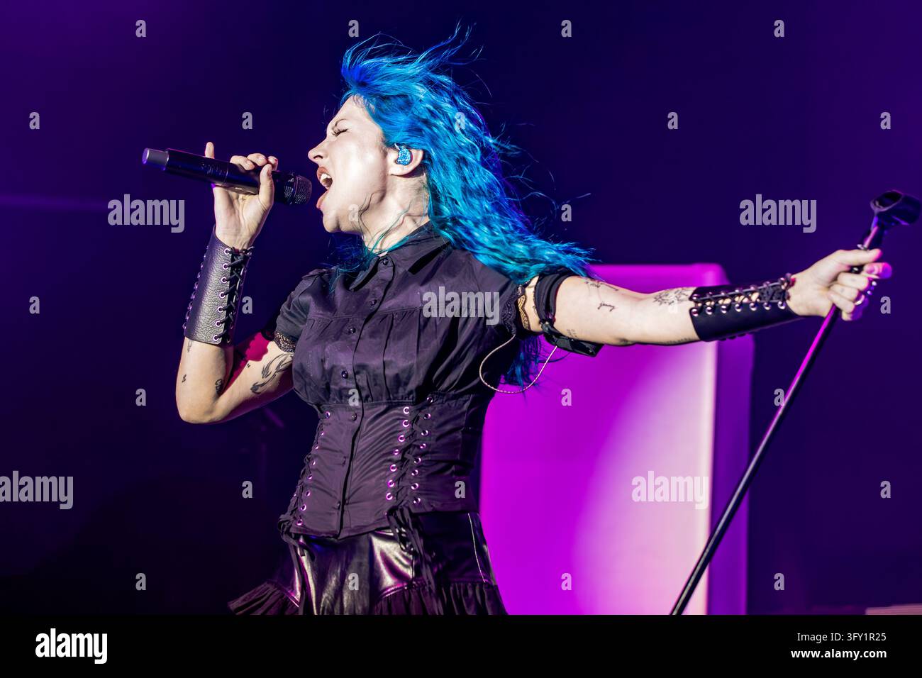 Simple Communiations Plan Image Milan Italy. 24th oct 2026. The American singer-songwriter CHARLOTTE ...