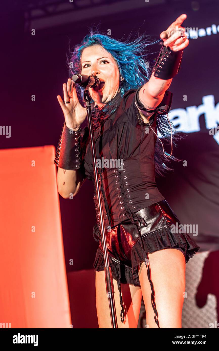 Simple Communiations Plan Image Milan Italy. 24th oct 2026. The American singer-songwriter CHARLOTTE ...