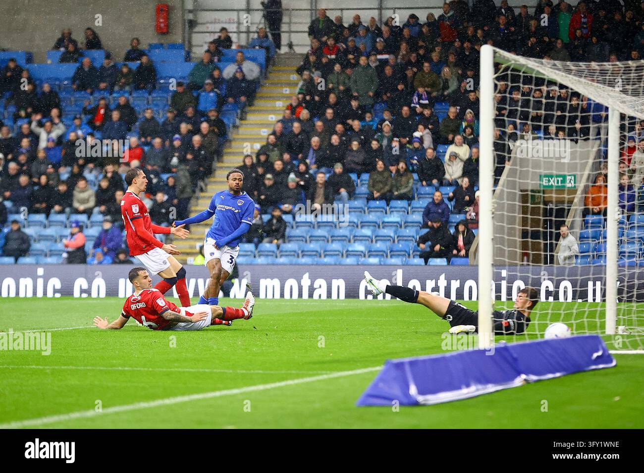 SMH Group Stadium, Chesterfield, England - 24th October 2026 Josh ...