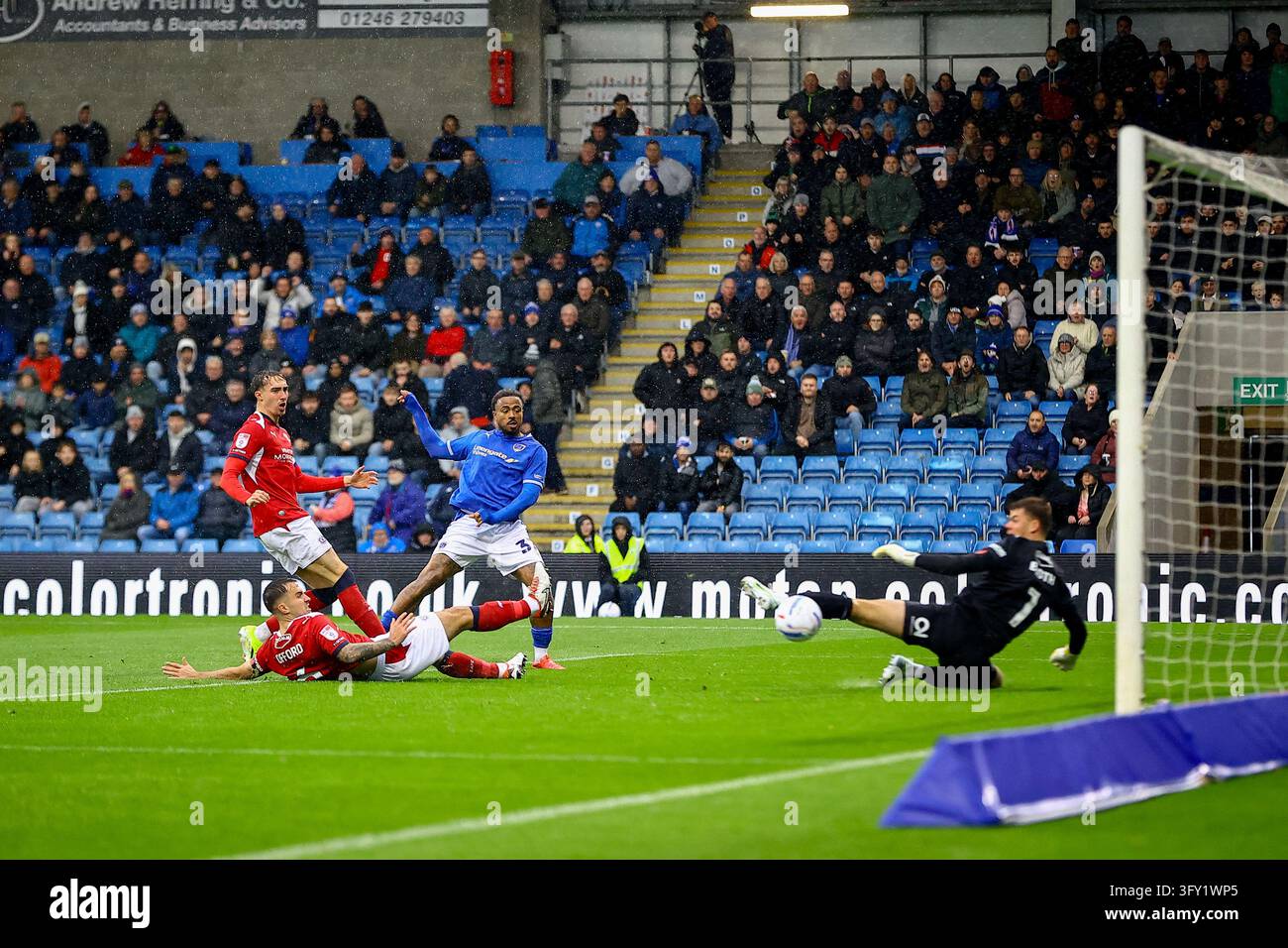 SMH Group Stadium, Chesterfield, England - 24th October 2026 Josh ...
