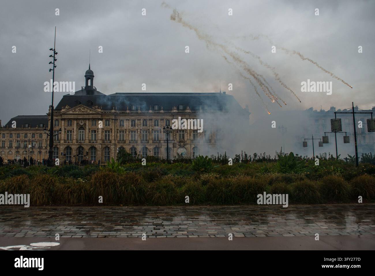 Clashes During The Yellow Vests Protest - Act II - Tear gas canisters ...