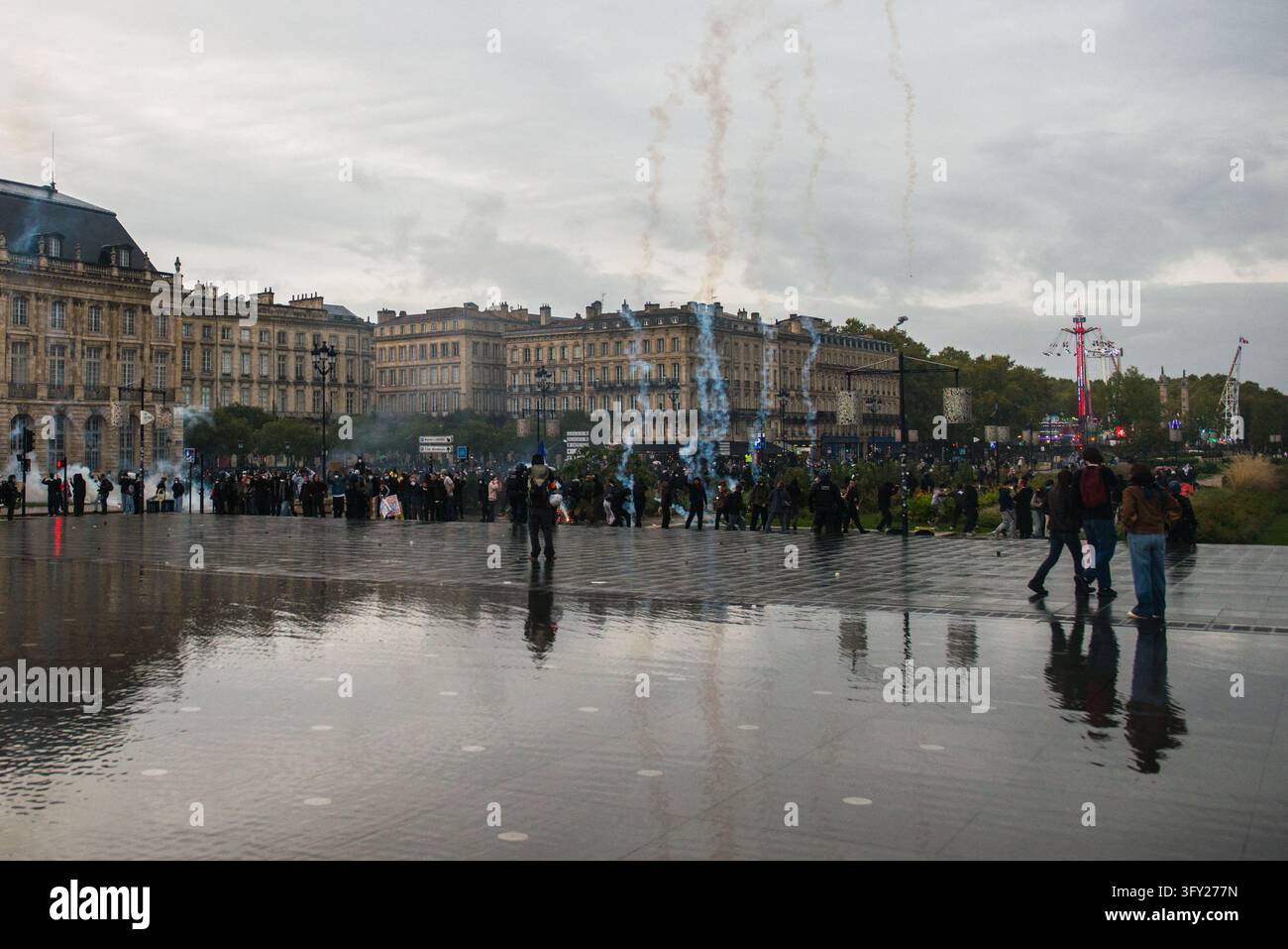 Clashes During The Yellow Vests Protest - Act II - Tear gas canisters ...