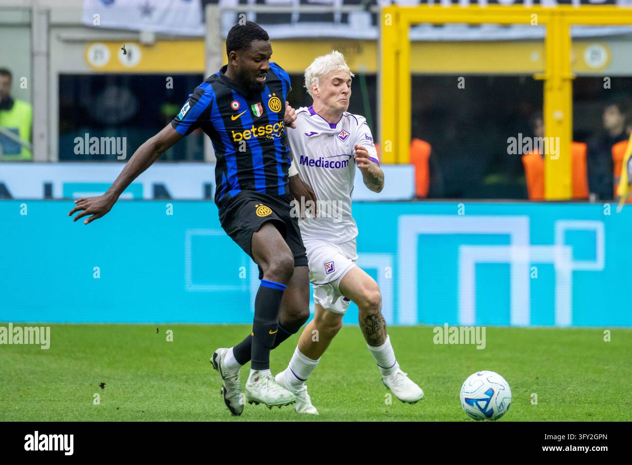 thuram marcus FC Internazionale and alex jimenez fiorentina during ...