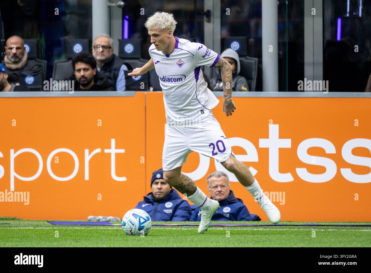 jimenez alex fiorentina during serie A match FC Internazionale vs ...