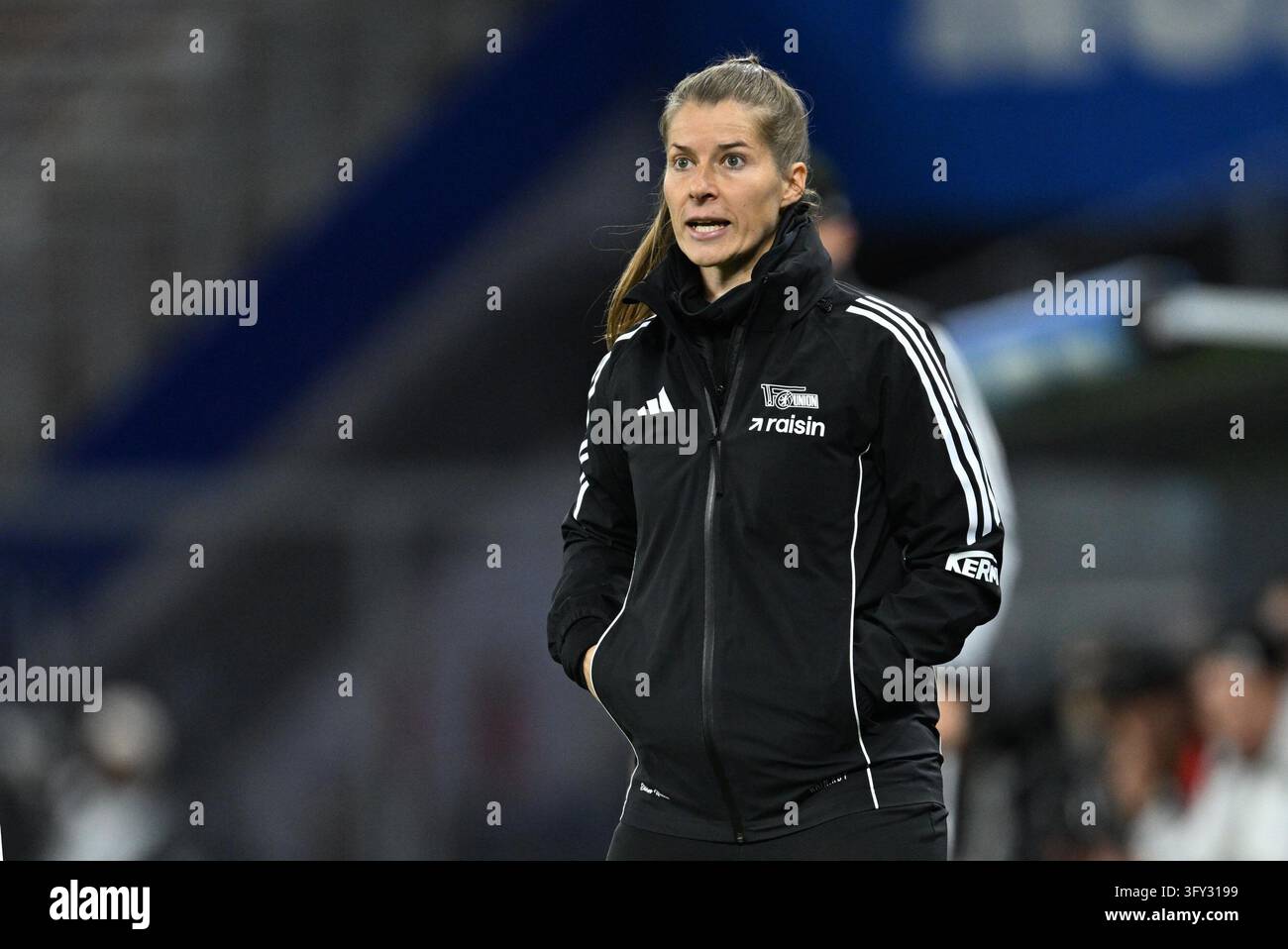 Trainerin Marie-Louise Eta (Union) Hamburg, 25.10.2026, Fussball ...