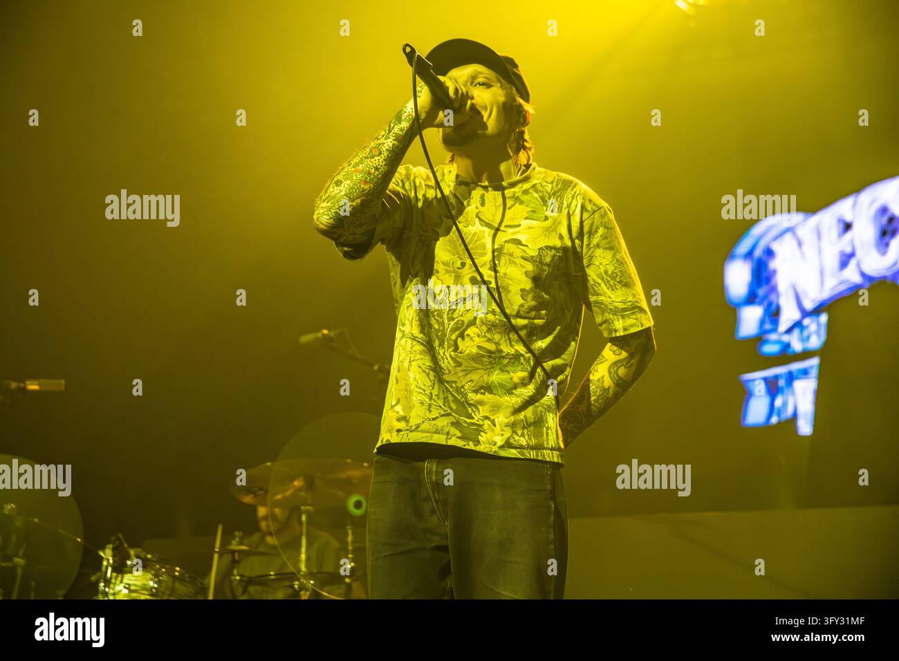 Simple Communiations Plan Image Milan Italy. 24th oct 2026. The Welsh pop-punk band NECK DEEP performs ...