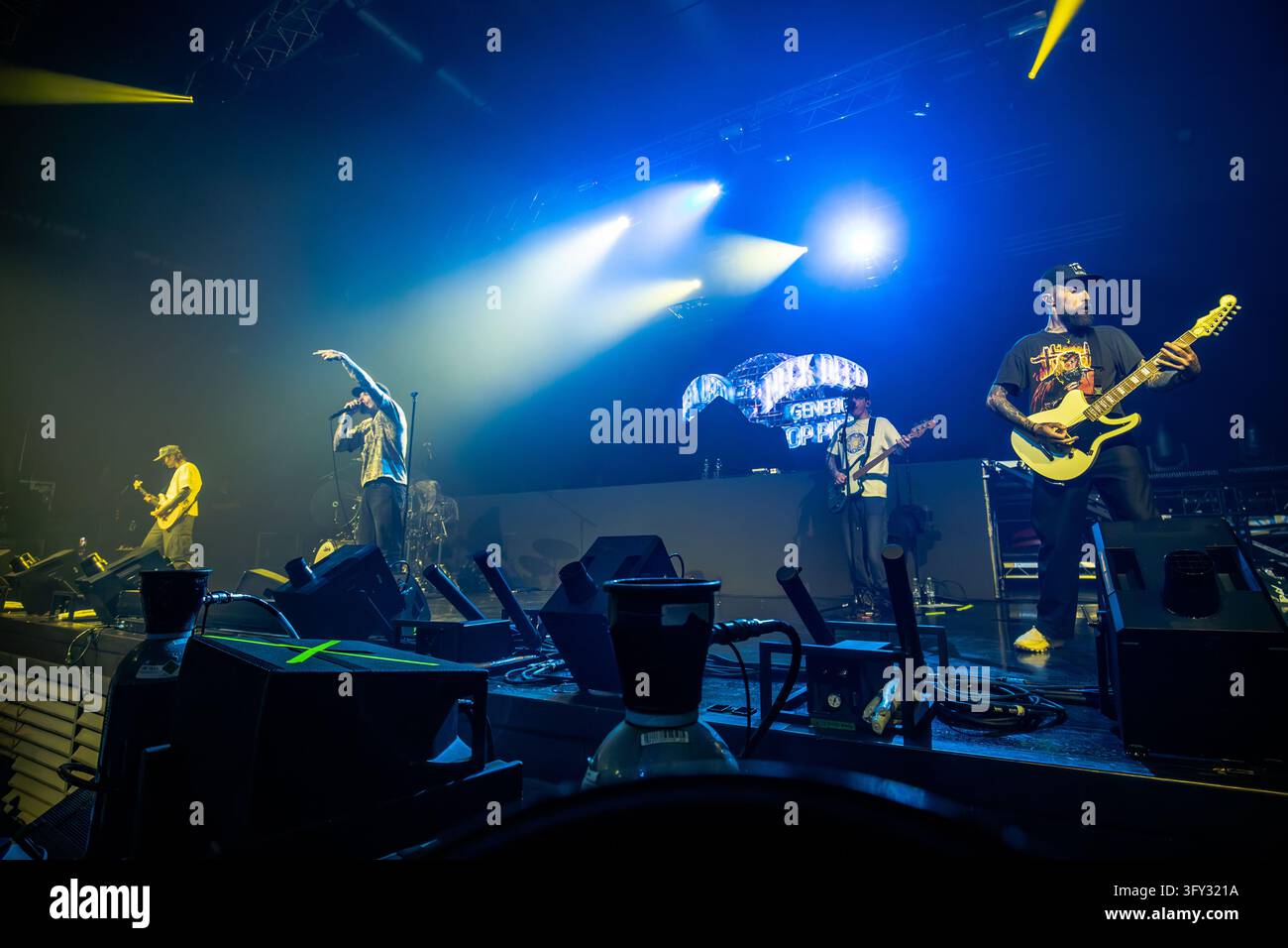 Simple Communiations Plan Image Milan Italy. 24th oct 2026. The Welsh pop-punk band NECK DEEP performs ...