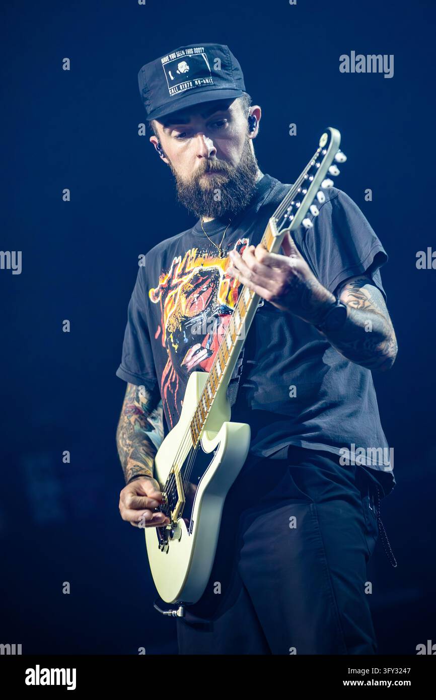 Simple Communiations Plan Image Milan Italy. 24th oct 2026. The Welsh pop-punk band NECK DEEP performs ...