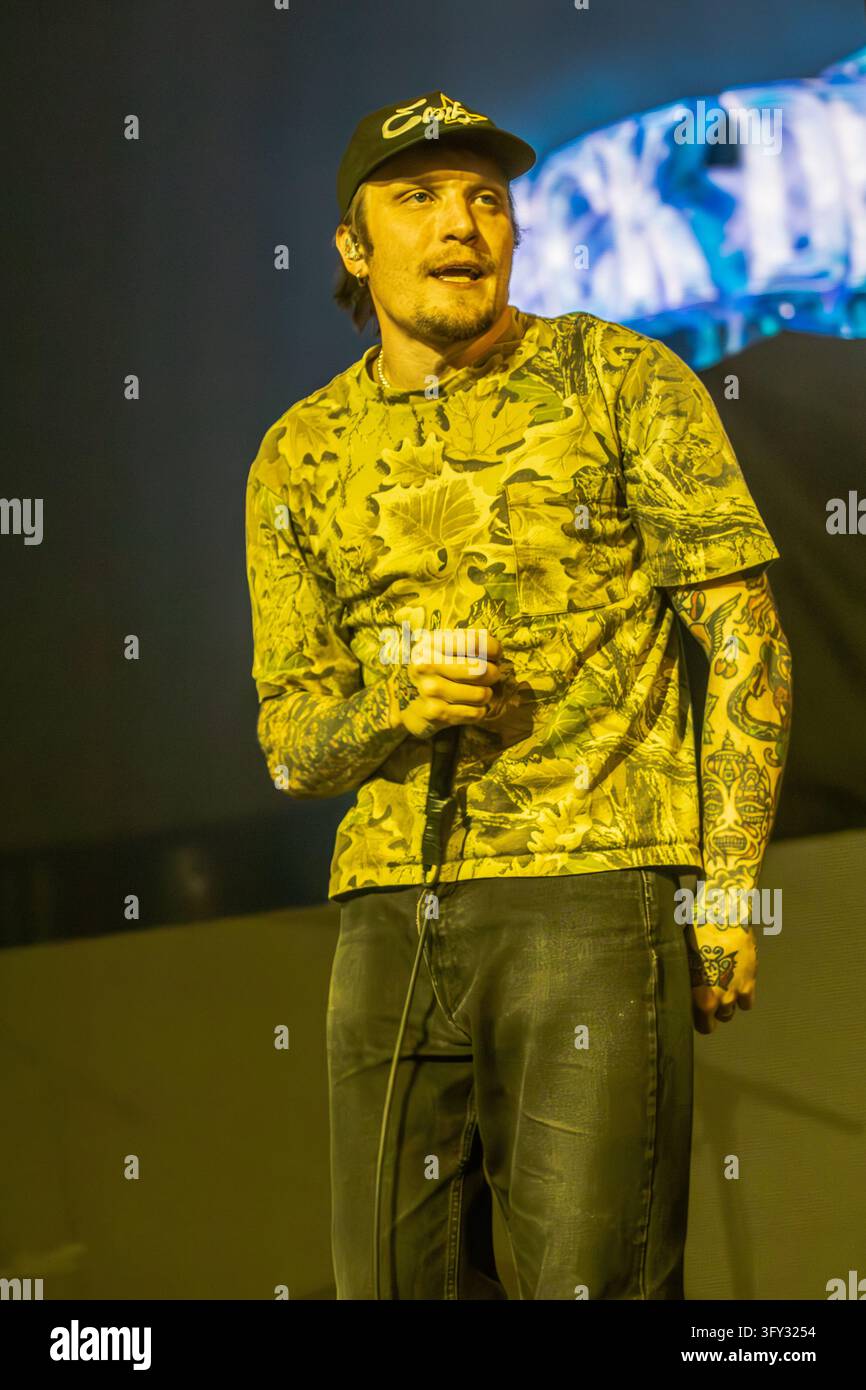 Simple Communiations Plan Image Milan Italy. 24th oct 2026. The Welsh pop-punk band NECK DEEP performs ...