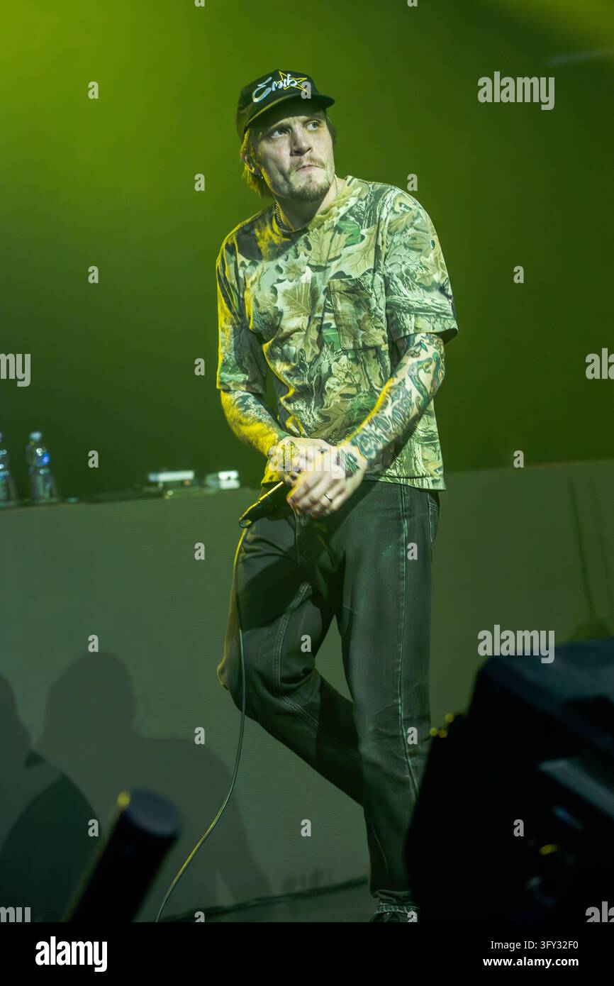 Simple Communiations Plan Image Milan Italy. 24th oct 2026. The Welsh pop-punk band NECK DEEP performs ...