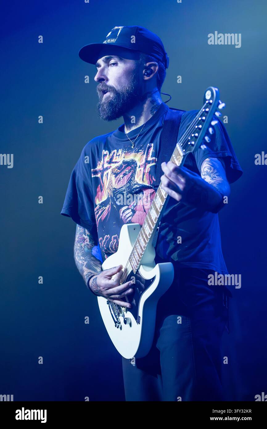 Simple Communiations Plan Image Milan Italy. 24th oct 2026. The Welsh pop-punk band NECK DEEP performs ...