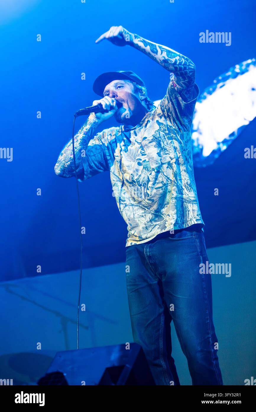 Simple Communiations Plan Image Milan Italy. 24th oct 2026. The Welsh pop-punk band NECK DEEP performs ...