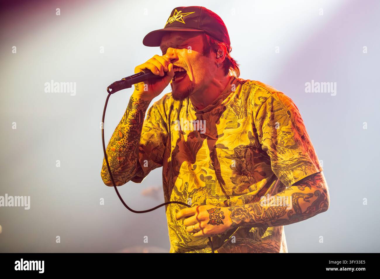 Simple Communiations Plan Image Milan Italy. 24th oct 2026. The Welsh pop-punk band NECK DEEP performs ...