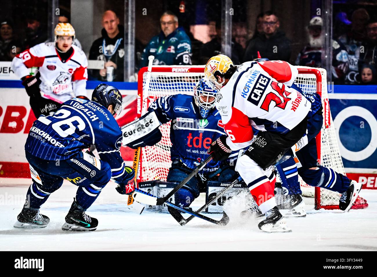 Open Cates Jackson Cates (Nuernberg Ice Tigers, #26) Hendrik Hane (Iserlohn ...