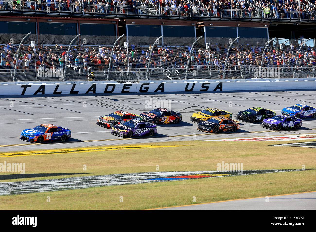LINCOLN, AL - OCTOBER 25: Austin Hill (#33 Richard Childress Racing ...