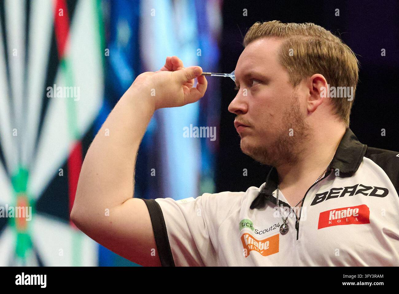 Darts Vector Graphics 25 October 2026, North Rhine-Westphalia, Dortmund: Darts, Men: European ...