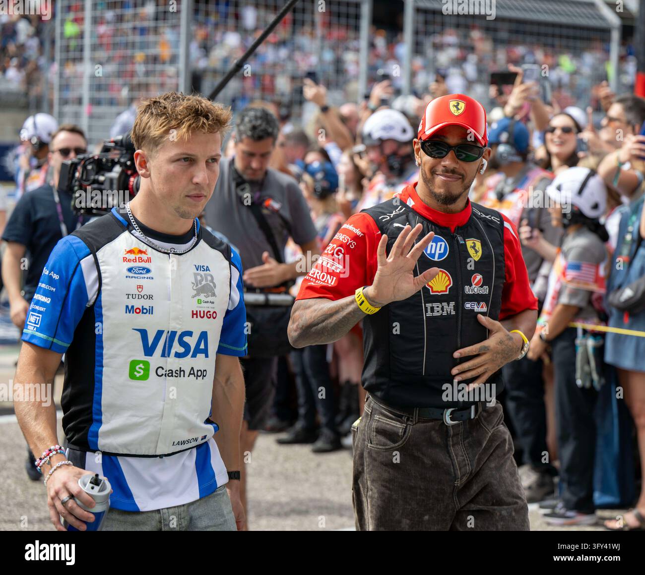 October 25, 2026, Austin, Texas, USA: 30 Racing Bulls driver LIAM ...