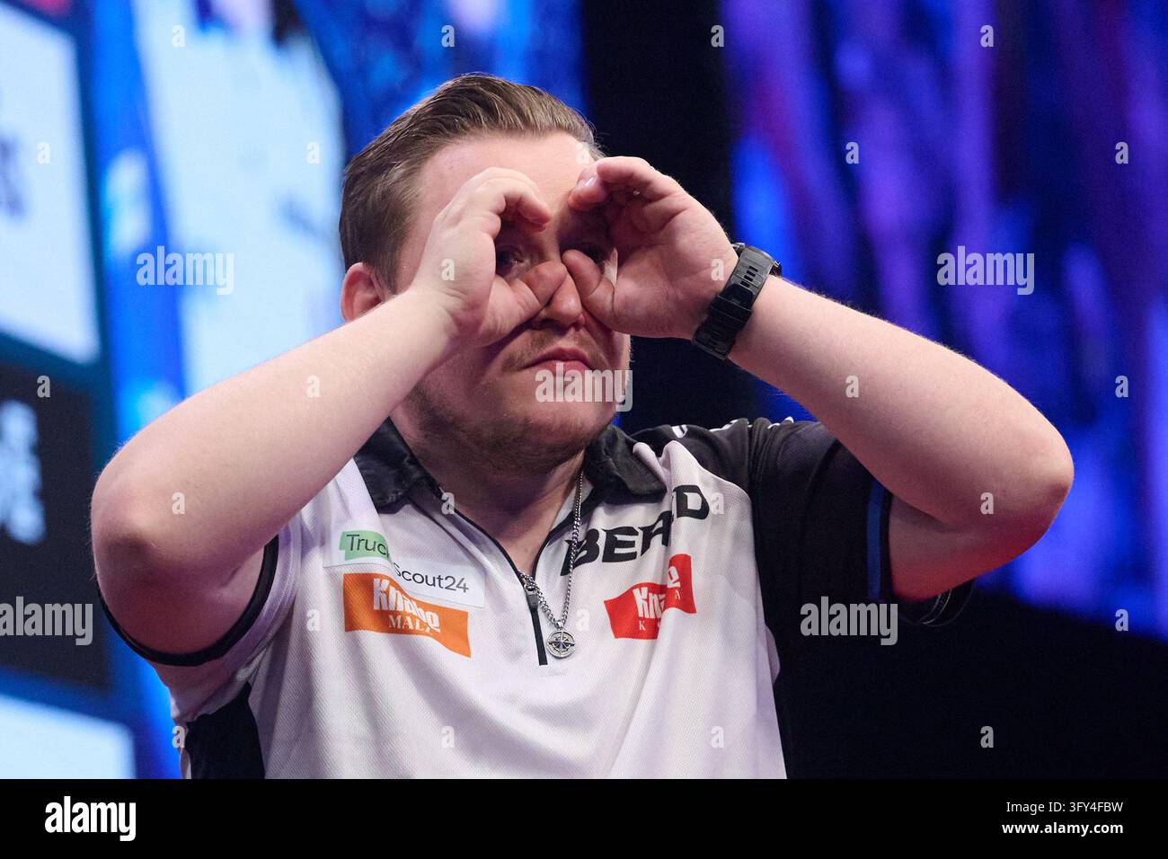 Darts Vector Graphics 25 October 2026, North Rhine-Westphalia, Dortmund: Darts, Men: European ...
