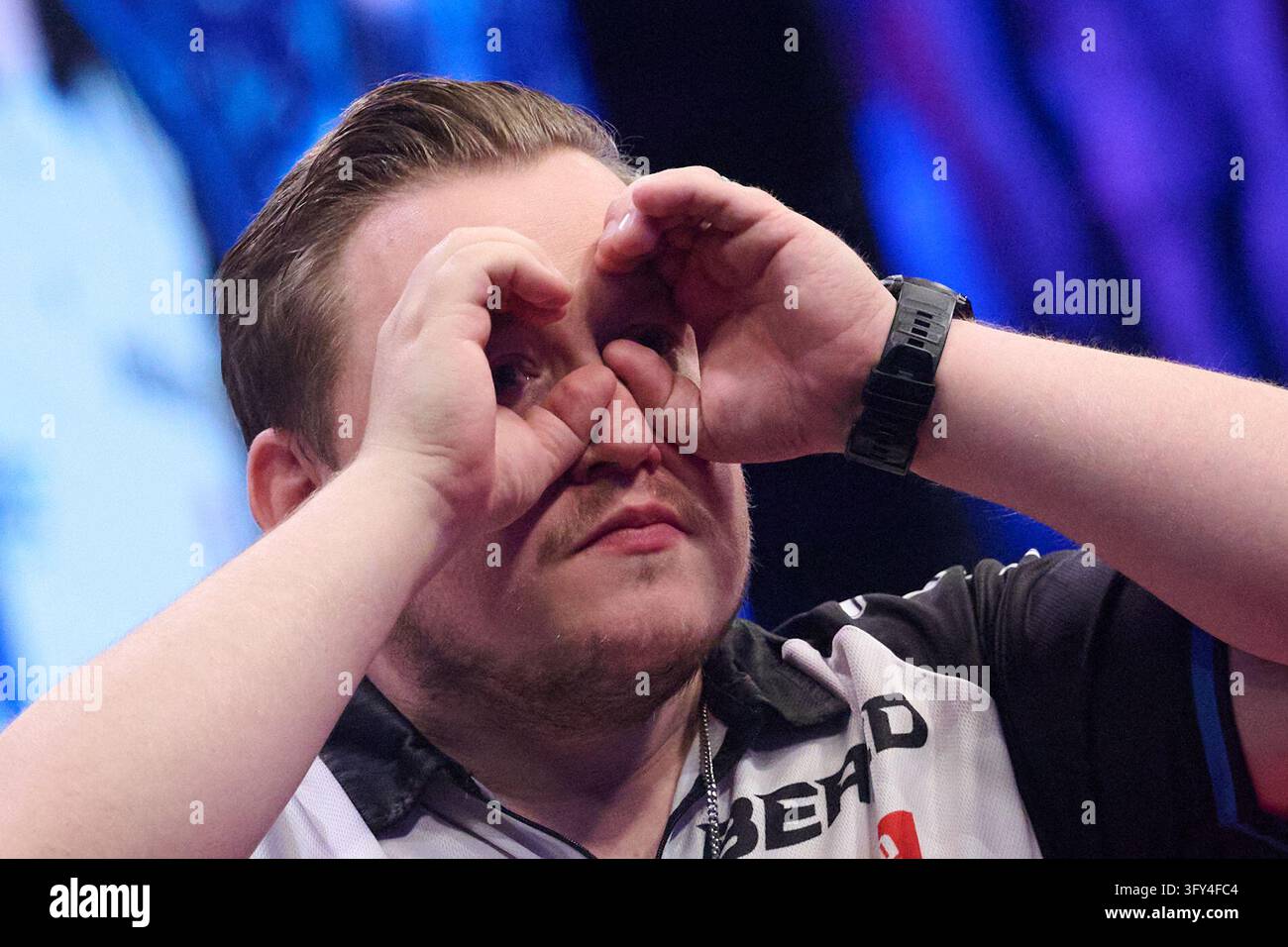 Darts Vector Graphics 25 October 2026, North Rhine-Westphalia, Dortmund: Darts, Men: European ...
