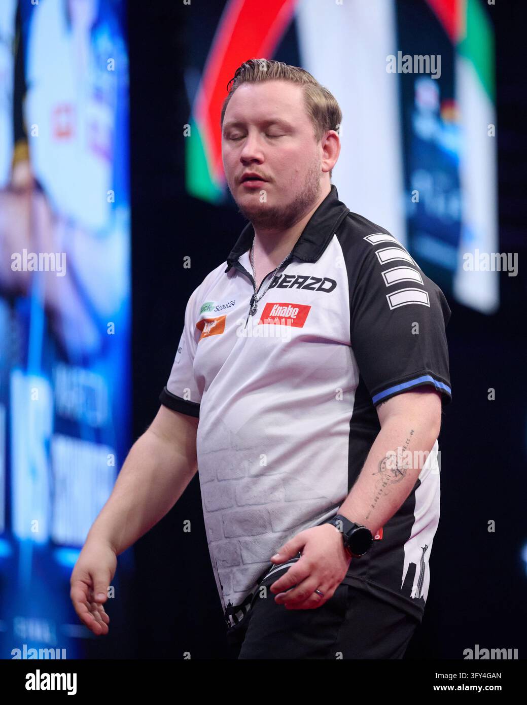 Darts Vector Graphics 25 October 2026, North Rhine-Westphalia, Dortmund: Darts, Men: European ...