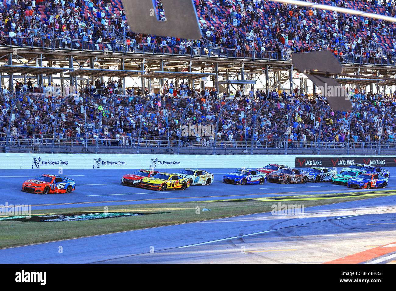 LINCOLN, AL - OCTOBER 25: Ricky Stenhouse Jr (#47 Hyak Motorsports NOS ...