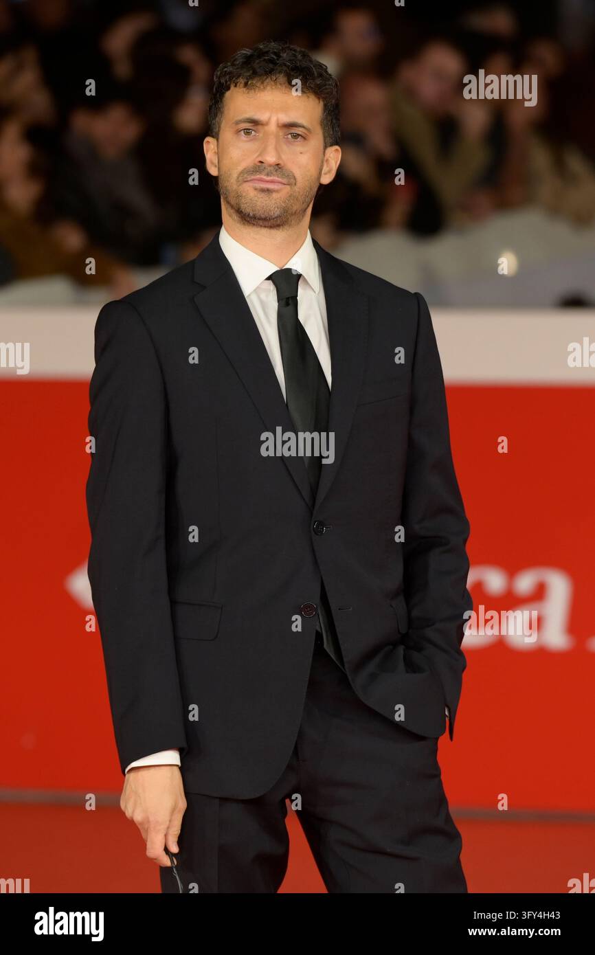 Ferrario Model Edoardo Ferrario attends the red carpet of film
