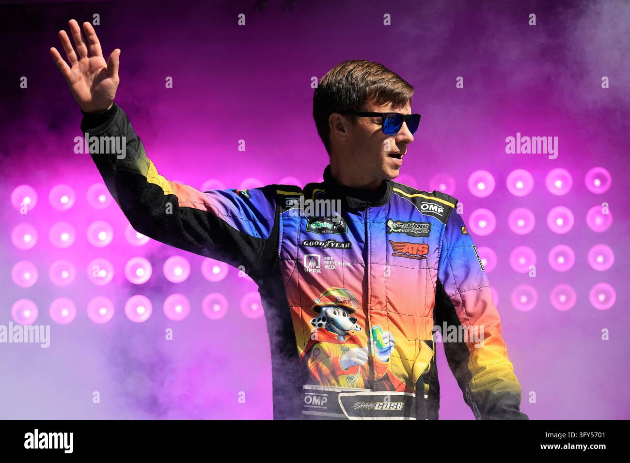 TALLADEGA, AL - OCTOBER 25: Joey Gase (#44 NY Racing Team Chevrolet ...