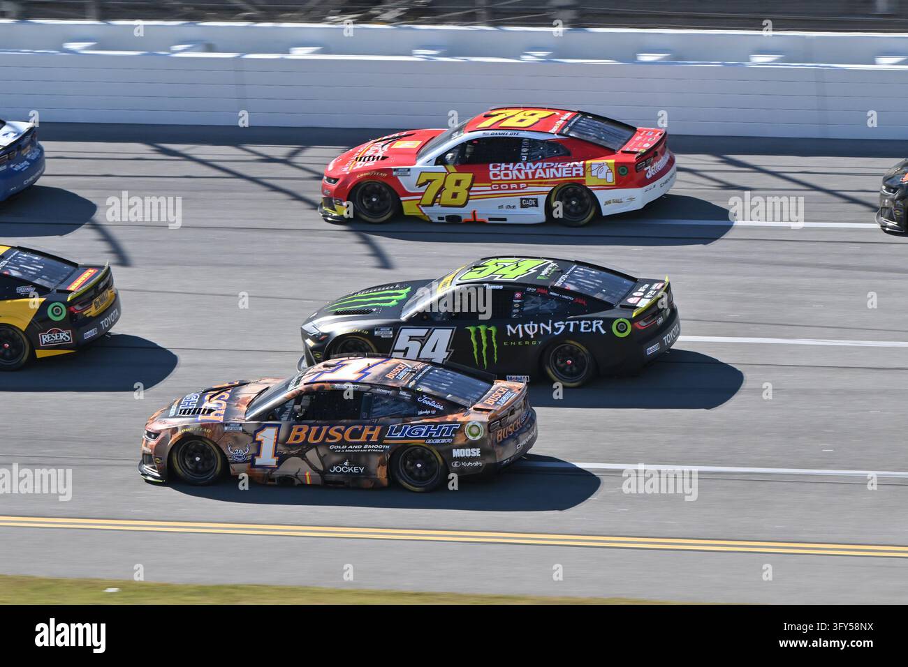 TALLADEGA, AL - OCTOBER 25: Ross Chastain (#1 TrackHouse Racing Busch ...