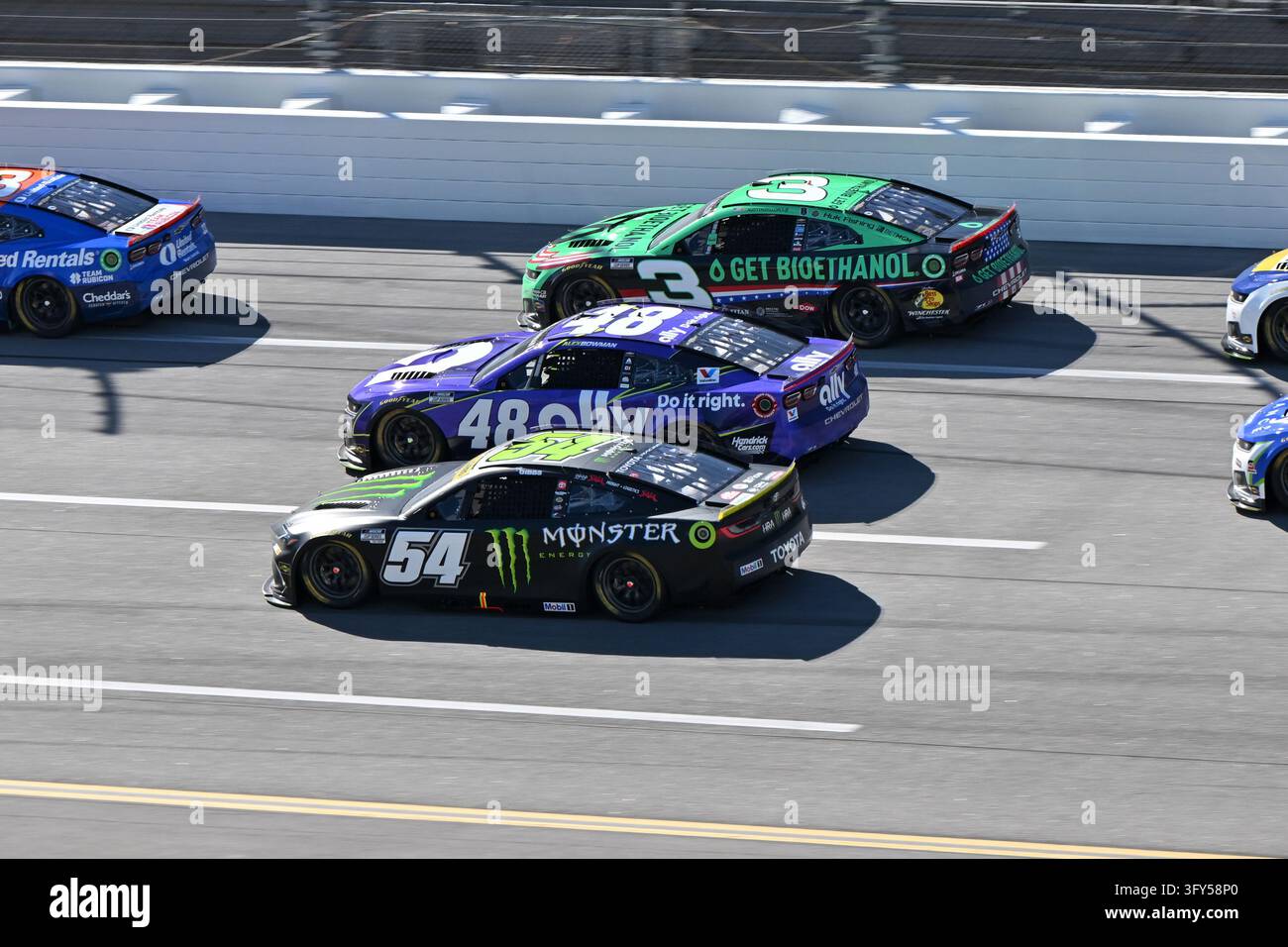 TALLADEGA, AL - OCTOBER 25: Ty Gibbs (#54 Joe Gibbs Racing Monster ...