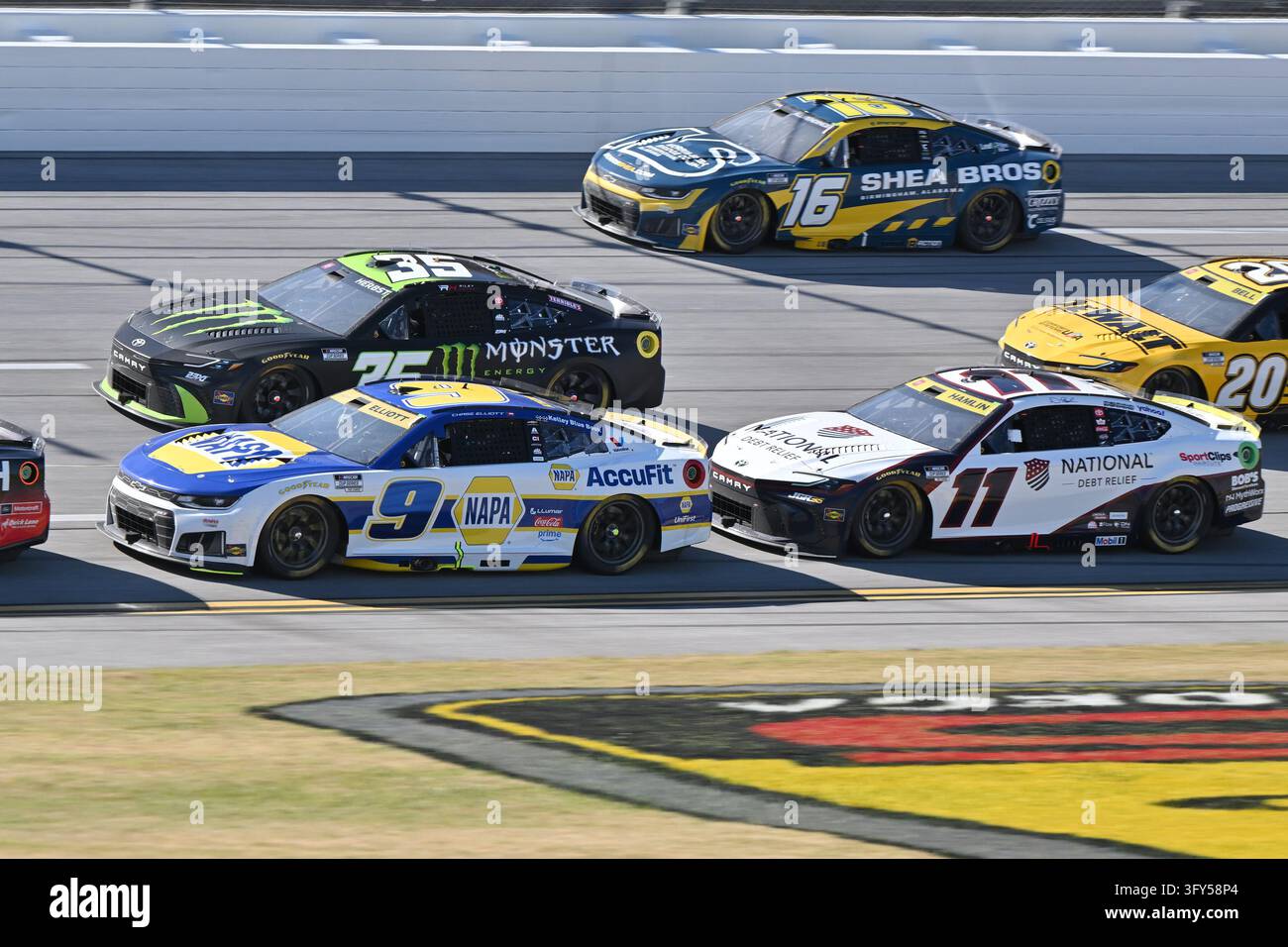 TALLADEGA, AL - OCTOBER 25: Chase Elliott (#9 Hendrick Motorsports NAPA ...