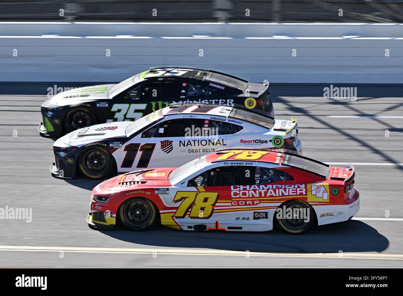 TALLADEGA, AL - OCTOBER 25: Daniel Dye (#78 Live Fast Racing Champion ...