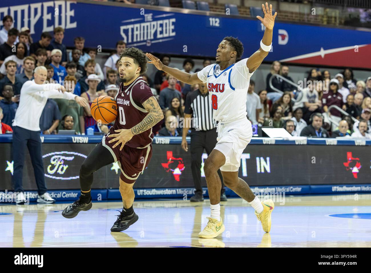 October 25, 2026, Dallas, Texas, USA: Texas A&M Aggies guard JORDAN ...