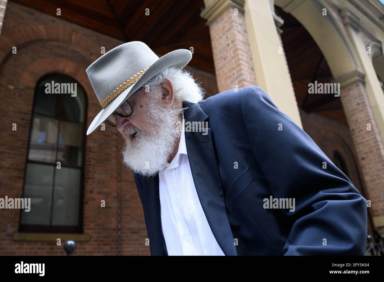 Aaron Govendir during a break at the NSW Supreme Court, in Sydney ...