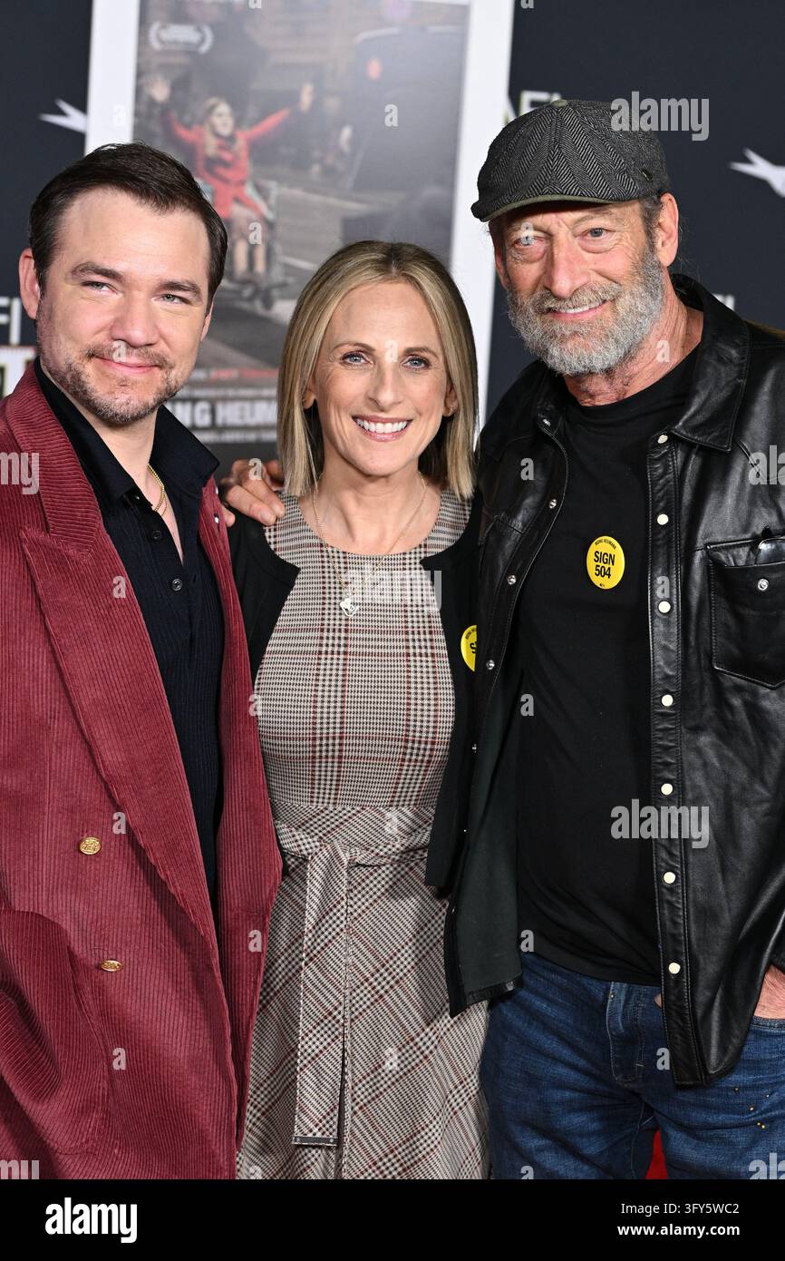 HOLLYWOOD, CALIFORNIA - OCTOBER 25Daniel Durant, Marlee Matlin and Troy ...