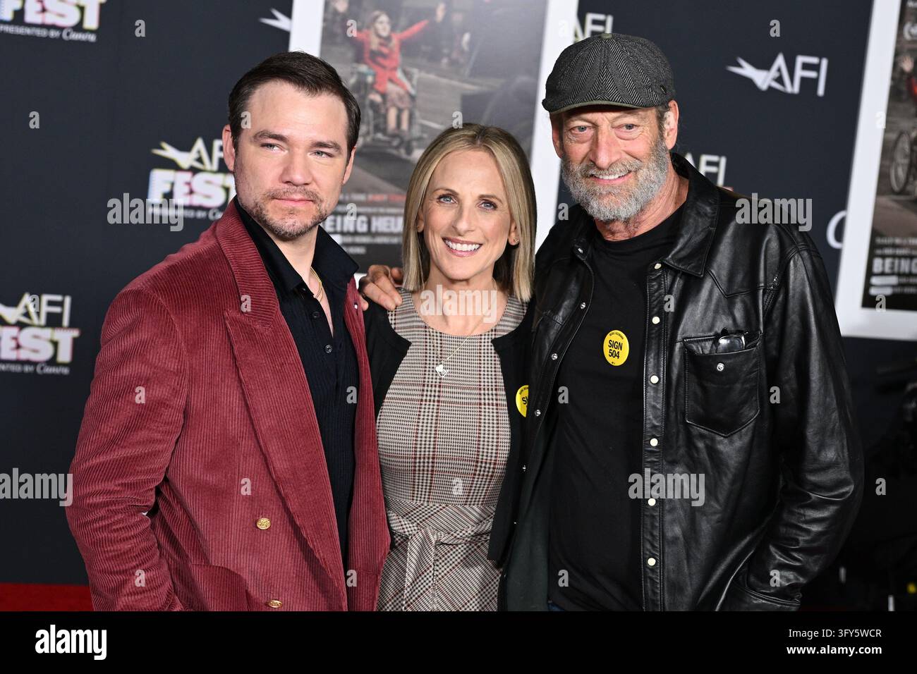 HOLLYWOOD, CALIFORNIA - OCTOBER 25Daniel Durant, Marlee Matlin and Troy ...